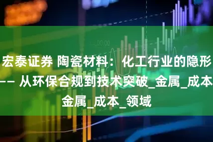 宏泰证券 陶瓷材料：化工行业的隐形冠军 —— 从环保合规到技术突破_金属_成本_领域